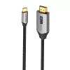 Cable Vention USB-C a HDMI CRBBH – 2 m, 4K@60Hz, negro, USB-C a HDMI