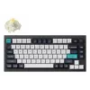 Teclado mecánico Keychron Q1 Max 75% con interruptores Banana, Carbon Black