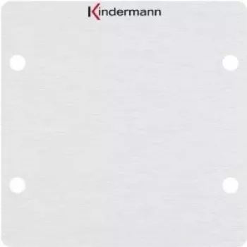 Placa de pared/tapa de interruptor Kindermann 7444000500 Aluminio