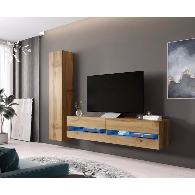 Soporte de TV Cama VIGO nuevo 30/180/40 wotan oak