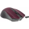 Ratón inalámbrico simétrico óptico de 2,4 GHz, 3 botones, Violeta