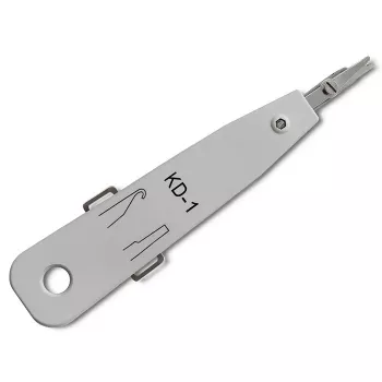 Herramienta de inserción QOLTEC 54492 para terminación de cables (compatible KRONE/LSA)