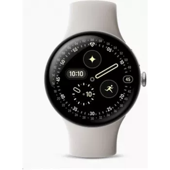 Google Pixel Watch 4 - 45 mm - aluminio Silver polished (GA09308-EU)