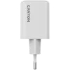 Cargador Canyon CU45AC 45W universal blanco cargador rápido de CA para interiores