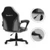 Silla gaming para niños Huzaro HZ-Ranger 1.0 gris Mesh, gris y negra