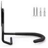 Soporte de pared para bicicleta MACLEAN MC-433 soporte vertical plegable, ancho ajustable, para bicicletas de hasta 20 kg, negro