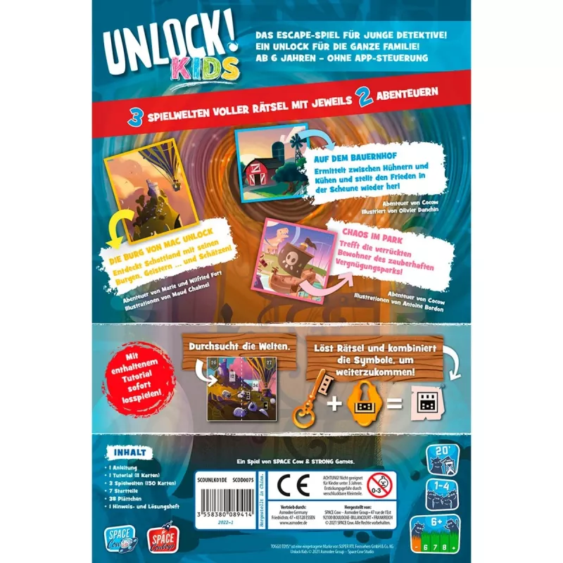 Unlock Kids, juego de cartas