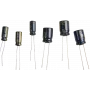 PANASONIC EE-A 47U 400A - Condensador electrolítico radial, 47 uF, 400 V, 105°C, high ripple (EEU-EE2G470)