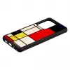 Funda protectora iKins para Samsung Galaxy S20 Ultra — Mondrian negro