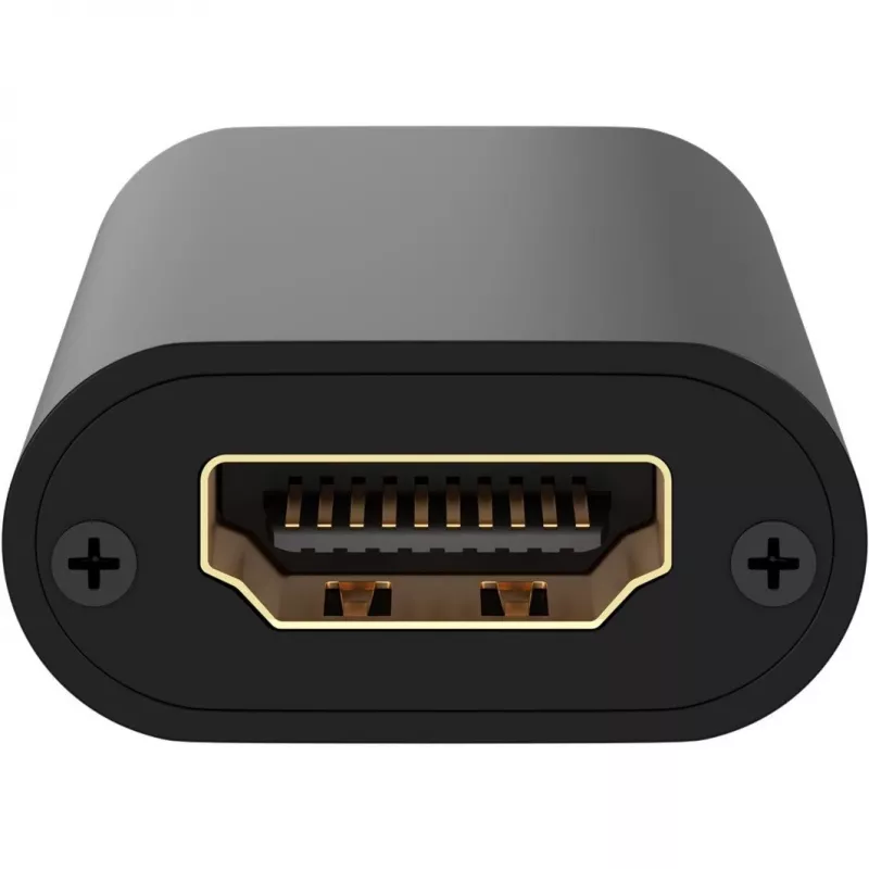 Goobay 58491 amplificador de señal HDMI, 4K @ 30 Hz, HDMI 1.4, hasta 40 m, negro