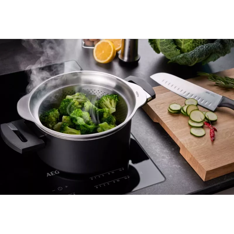 Colador GEFU PREMIO G-28131, 23 cm acero inoxidable colador de cocina