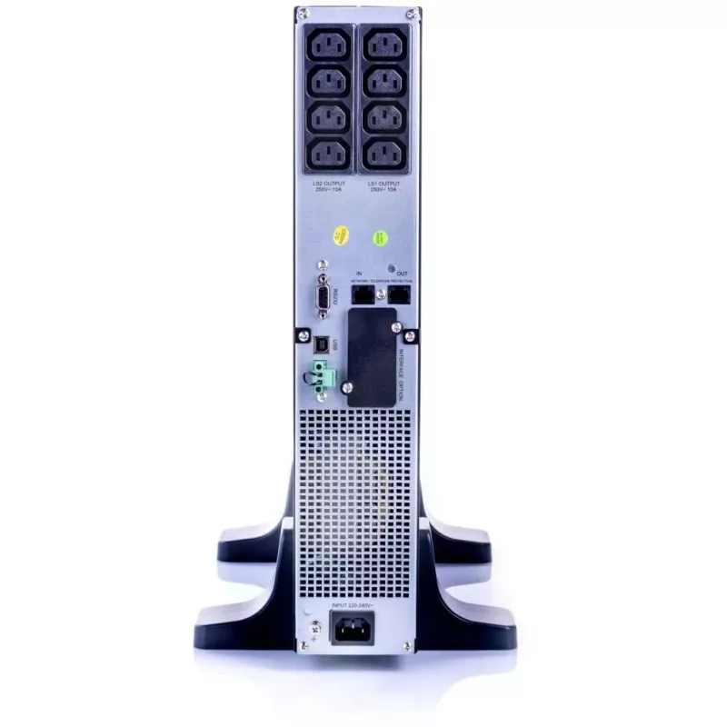 SAI 1500VA línea interactiva USB/RS232 pantalla LCD 48,30cm (19)/torre - SAI (offline) - 28 min. (All915019RT)