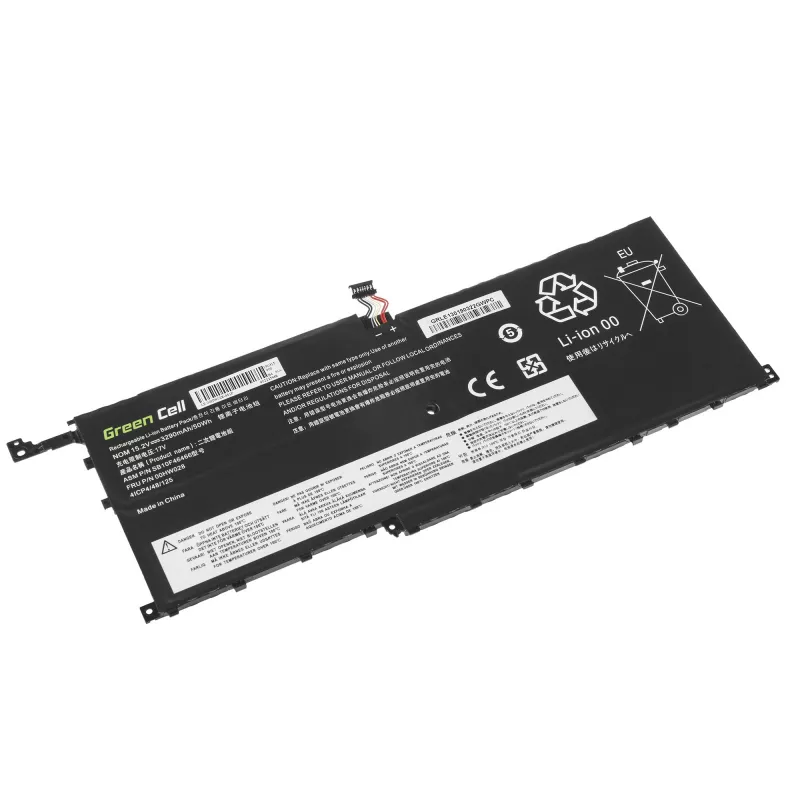 Batería Green Cell LE130 para Lenovo ThinkPad X1 Carbon 4th Gen