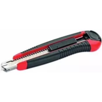 Cuchillo universal Cimco 120081 Negro Rojo Plegable