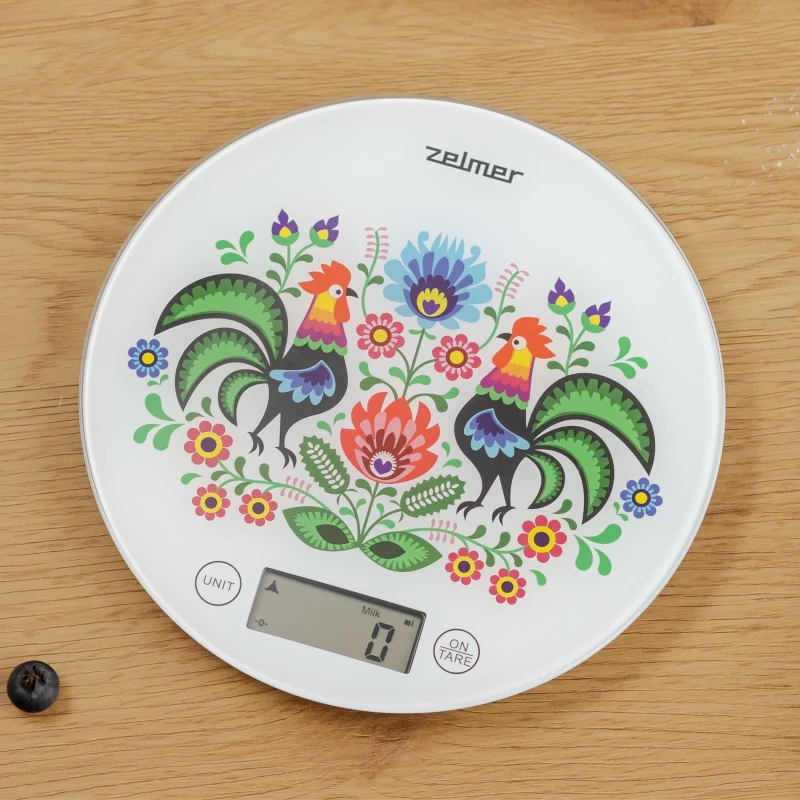 Báscula de cocina Zelmer ZKS1611 Koguty