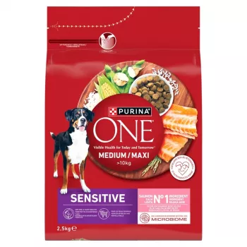PURINA ONE MEDMAX Adult Sensitive Salmon&Rice 2,5 kg