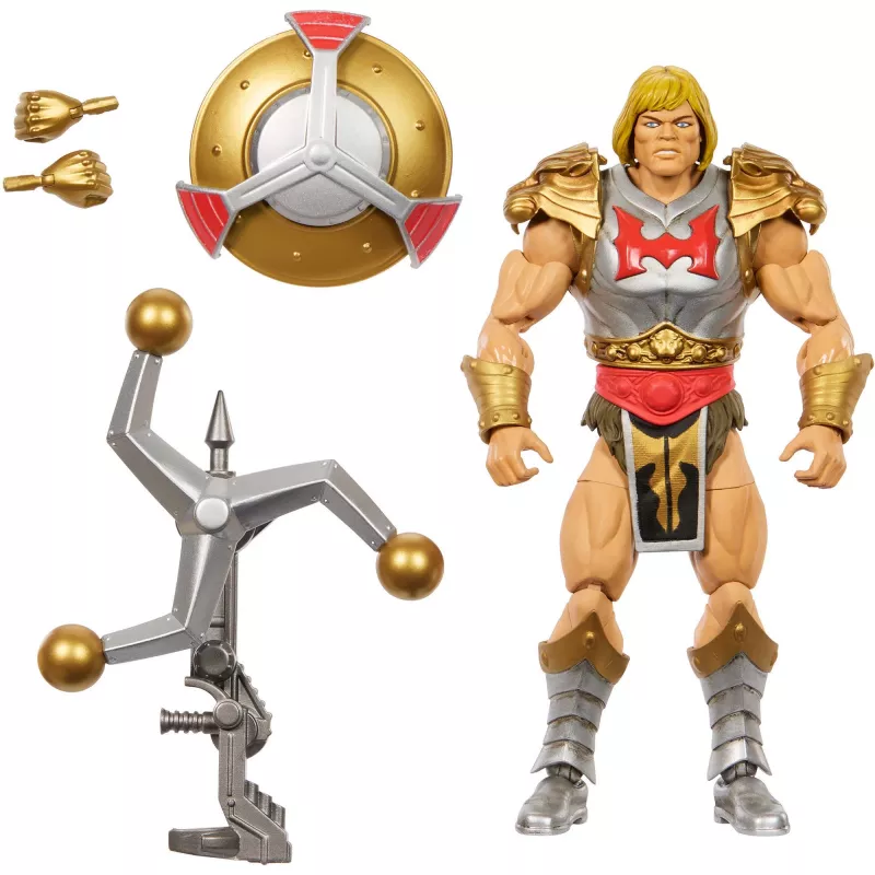 Masters of the Universe Masterverse nuevo Eternia Flying Fists He-Man, figura de acción
