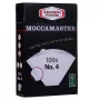 Filtro de café MOCCAMASTER 85022 — filtro de papel, blanco, pack de 100