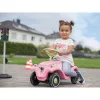 Bobby-Car-Classic Flower, correpasillos rosa/verde claro