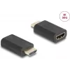 Adaptador HDMI DeLOCK 64325 Negro Conector 1 HDMI Conector 2 HDMI