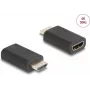 Delock 64325 Emulador EDID HDMI 4K para sonido envolvente, negro