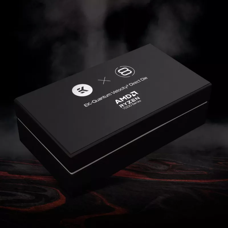 Bloque de agua EK Water Blocks EK-Quantum Velocity² Direct Die D-RGB - AMD Ryzen Signature Edition