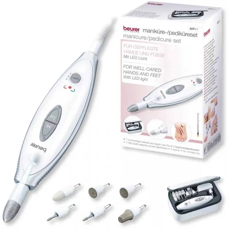 Beurer MP 41 Set plata, blanco