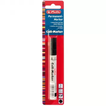Rotulador permanente Herlitz 8665408 negro 1 ud.
