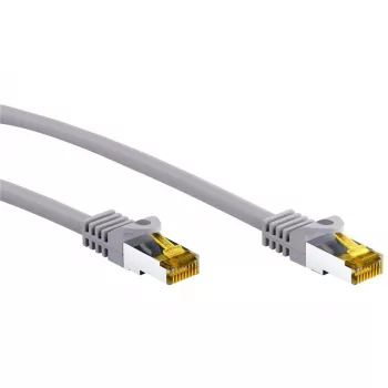 Cable de parcheo Ethernet Wentronic 91585 gris