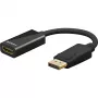 Cable adaptador Goobay DisplayPort a HDMI 8K/60Hz - conector macho> conector hembra (75270)