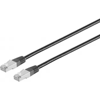 Cable de red S/CONN 75717-HS negro 7,5 m Cat6 S/FTP