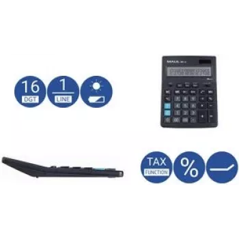 Calculadora de sobremesa MAUL MXL 16 negra (7267890)