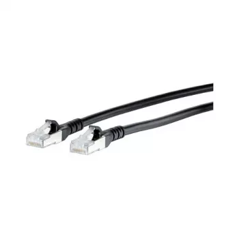 METZ CONNECT cable de parcheo Cat.6A AWG26 70 m negro - red - CAT 6a (130845G000-E)