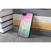 Funda protectora iKins para Apple iPhone 8/7 con diseño de flores acuáticas, negro