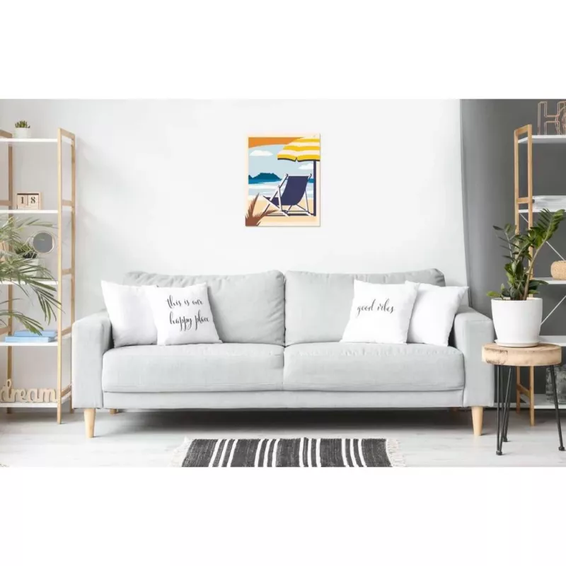 Set de pintura Ravensburger CreArt – Relax at the Beach (23897) set de arte