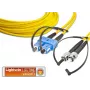 Lightwin LDP-09 SC-ST 1.0 Cable de fibra óptica 1 m LSOH OS2 2x SC 2x ST amarillo (LDP-09 SC-ST 1.0)