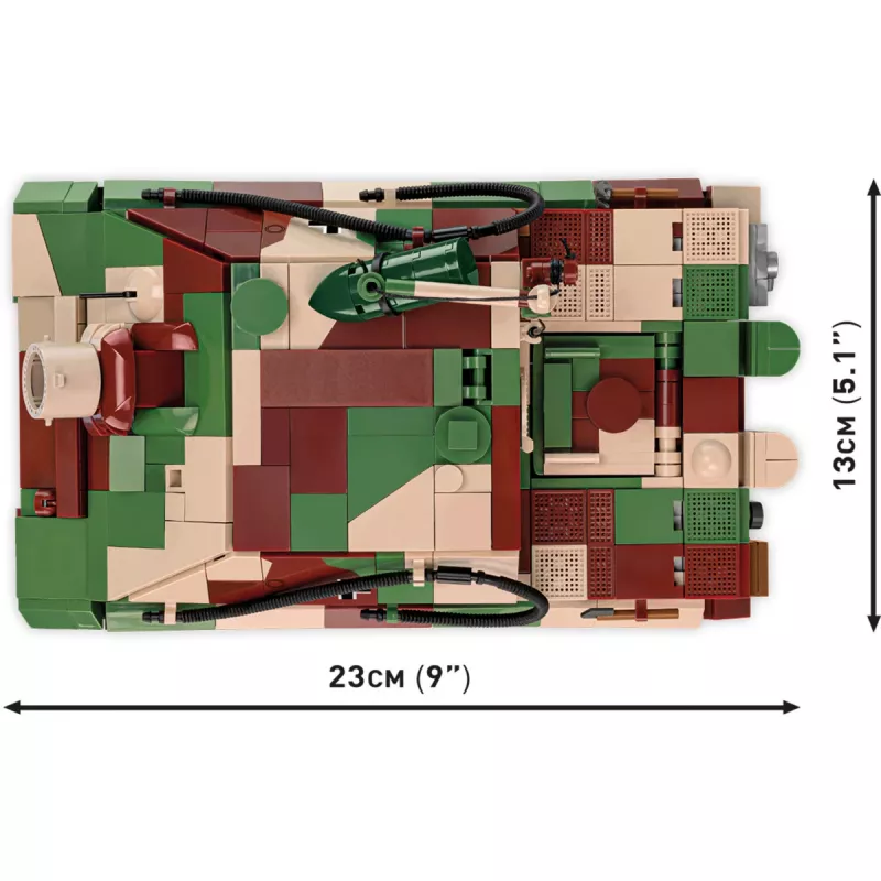 Set de construcción Cobi 38 cm Sturmmörser Sturmtiger 1100 piezas