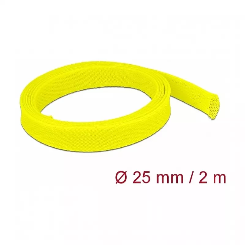 Funda para cables DeLOCK 20750 amarillo