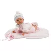 Llorens Muñeca llorona 38938 Made of Roses, 38 cm muñeca bebé realista