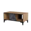 Mesa de centro Cama OVO 90x50xAl39 roble/hormigón