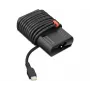 Fuente de alimentación Lenovo GX20Z46255 para portátiles, interior/exterior 100–240 V, cable de 1,8 m, USB-C, negra