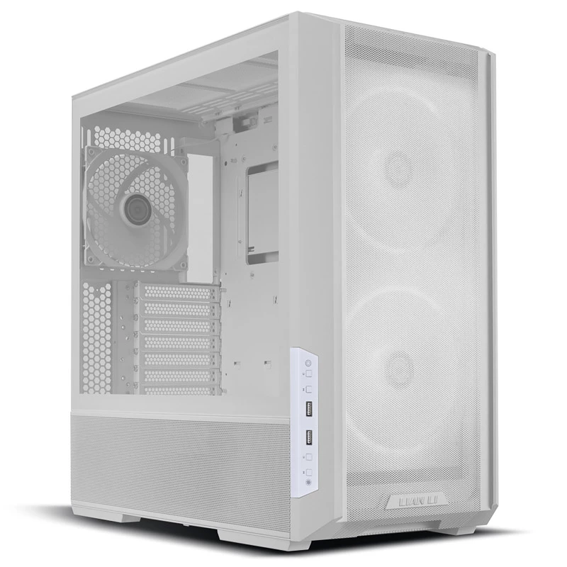 Lian Li LAN216-1W panel E/S con controlador ARGB para LANCOOL 216, blanco