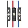 Cable USB RealPower MagneticCharge3 1m USB A negro azul rojo