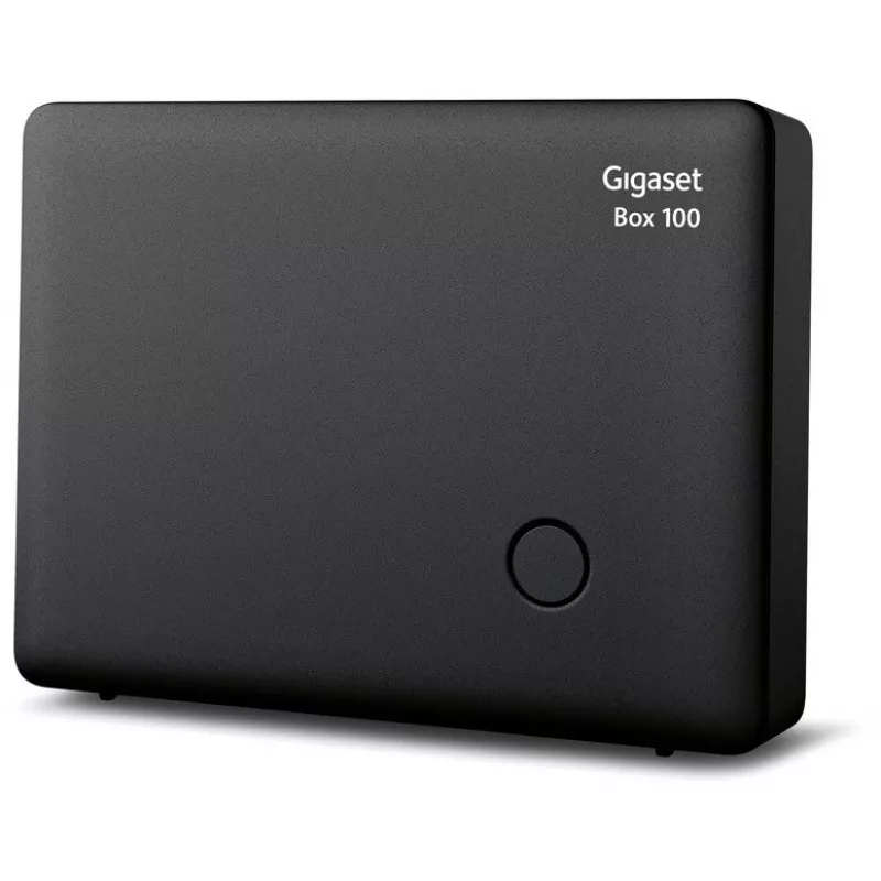 Gigaset Box 100 - Estación base de telefonía móvil - ECO DECT\GAP - Negro (S30852-H2818-B101)