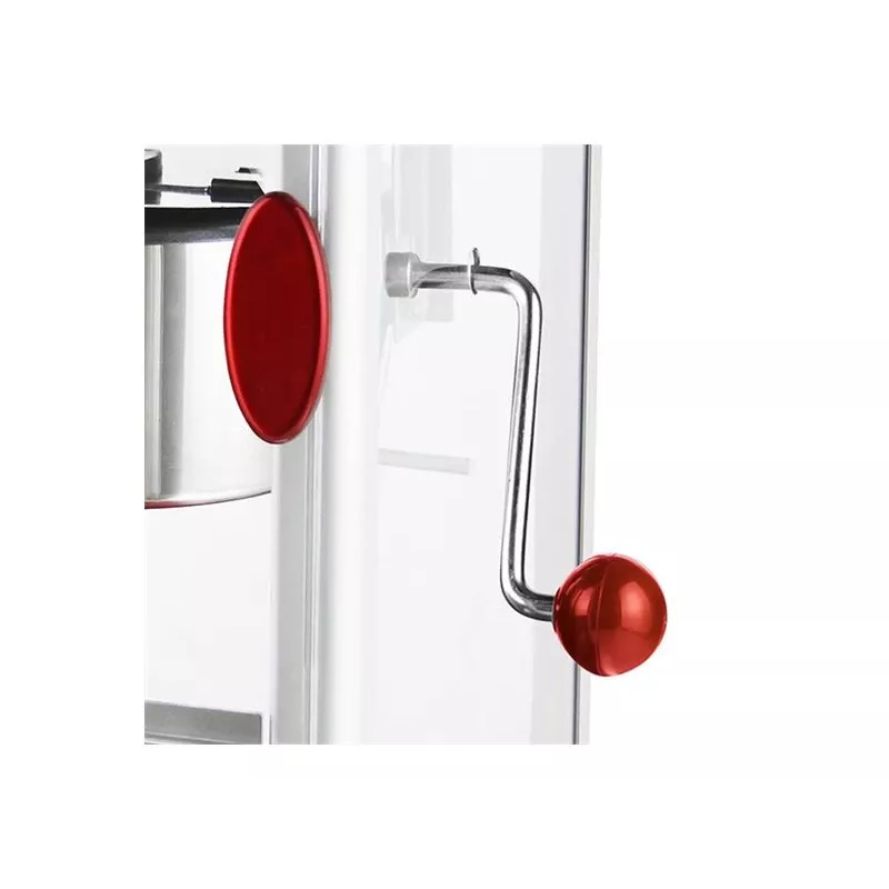 Emerio POM-120650 máquina de palomitas, 360 W, roja/plata