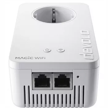 Adaptador Powerline Devolo Magic 2 WiFi 6 next Starter Kit – blanco, modelo 7188
