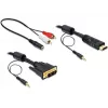 Adaptador de cable de vídeo DeLOCK 84455