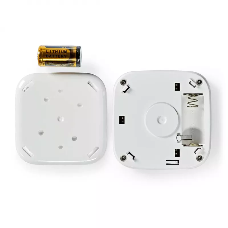Detector de humo Nedis WIFIDS21WT sensor de humo inteligente Wi‑Fi para seguridad del hogar