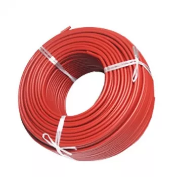 Cable fotovoltaico 4 mm, 100 m, rojo