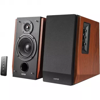Edifier R1700BT - Altavoz - estantería - inalámbrico - Bluetooth - 66 vatios (total) - dos vías - negro (R1700BT negro)